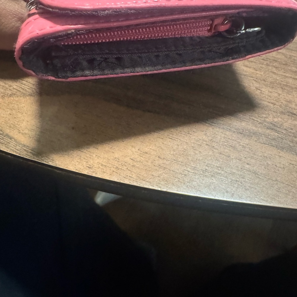 Vera Bradley Frill Collection Wallet - Mocha Rouge - EUC - Picture 7 of 7